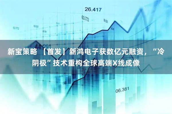 新宝策略 【首发】新鸿电子获数亿元融资，“冷阴极”技术重构全球高端X线成像